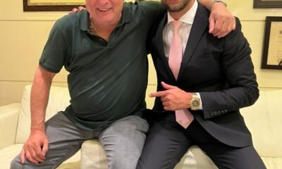 Ricardo Martinelli y Diego Cadena